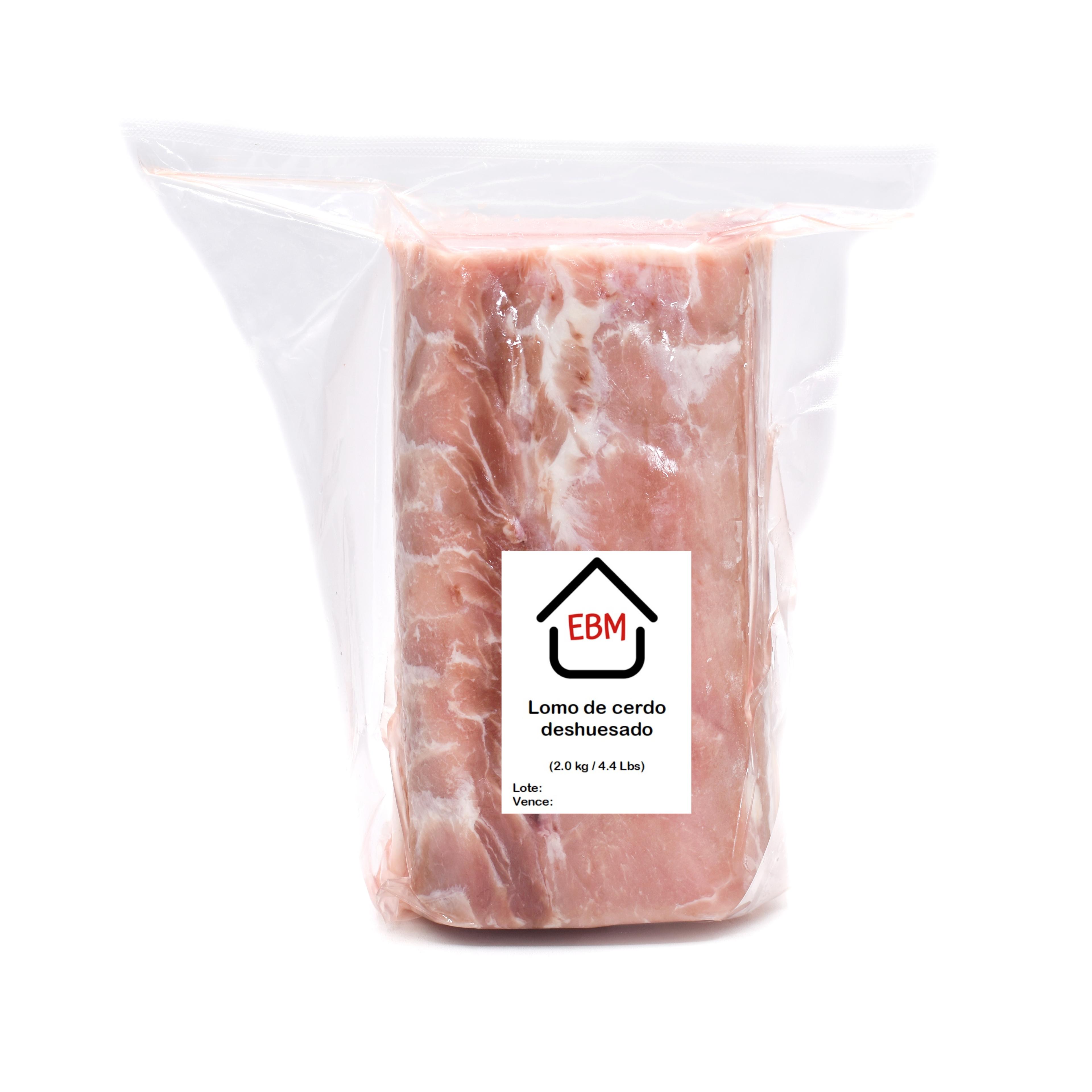 Lomo de Cerdo deshuesado EBM (2 kg)
