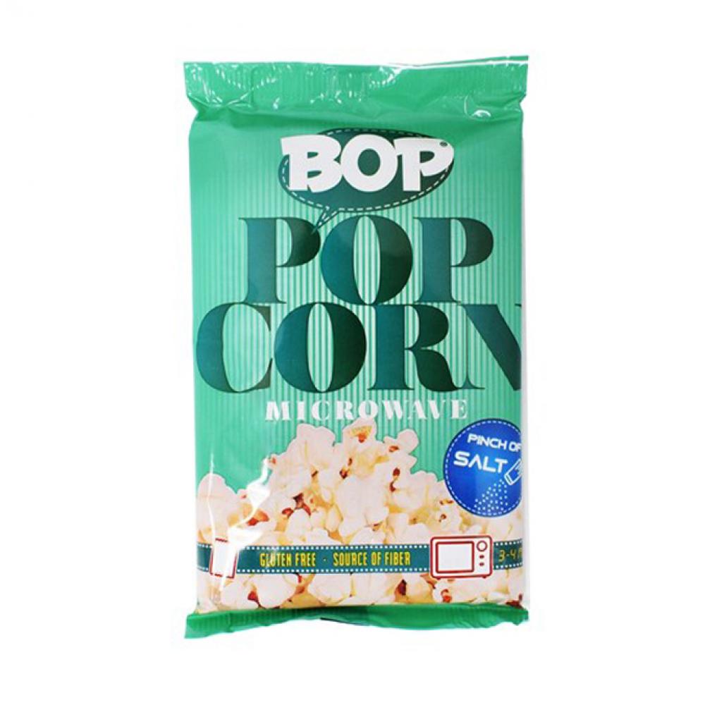 Palomitas de Maíz con Sal para microondas Bop (90 g)