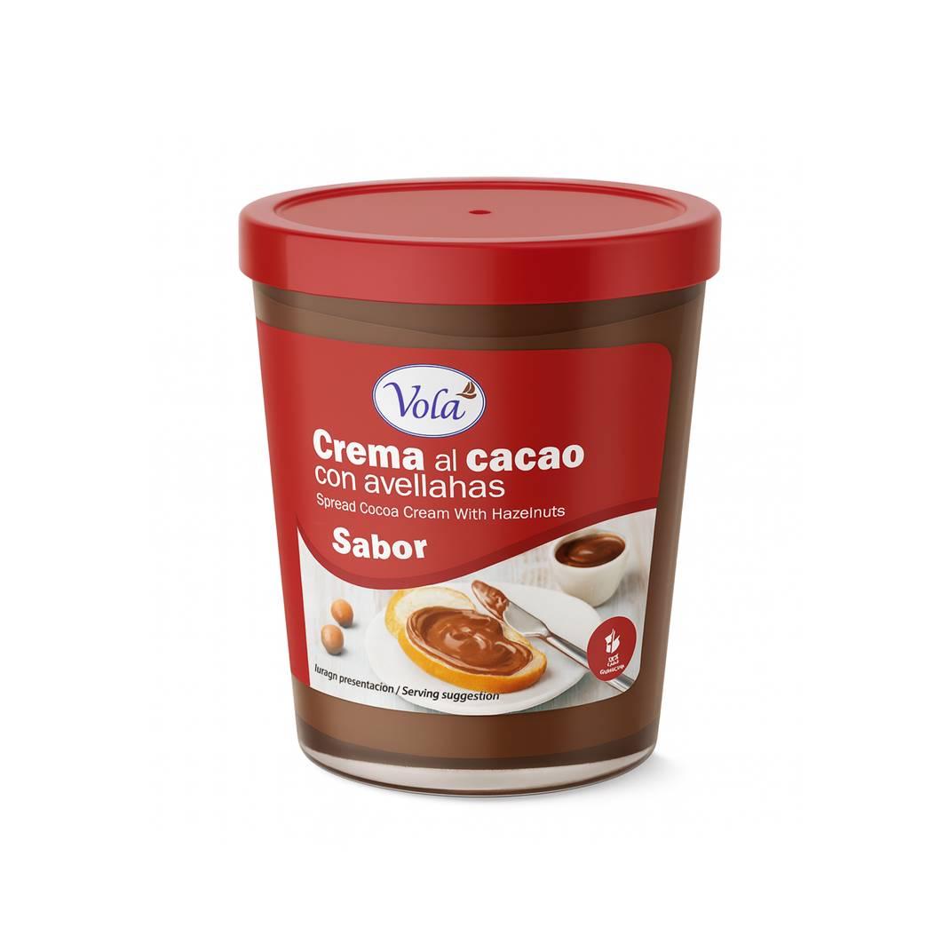 Crema de Cacao con Avellanas 1 Sabor Volá (210 g)