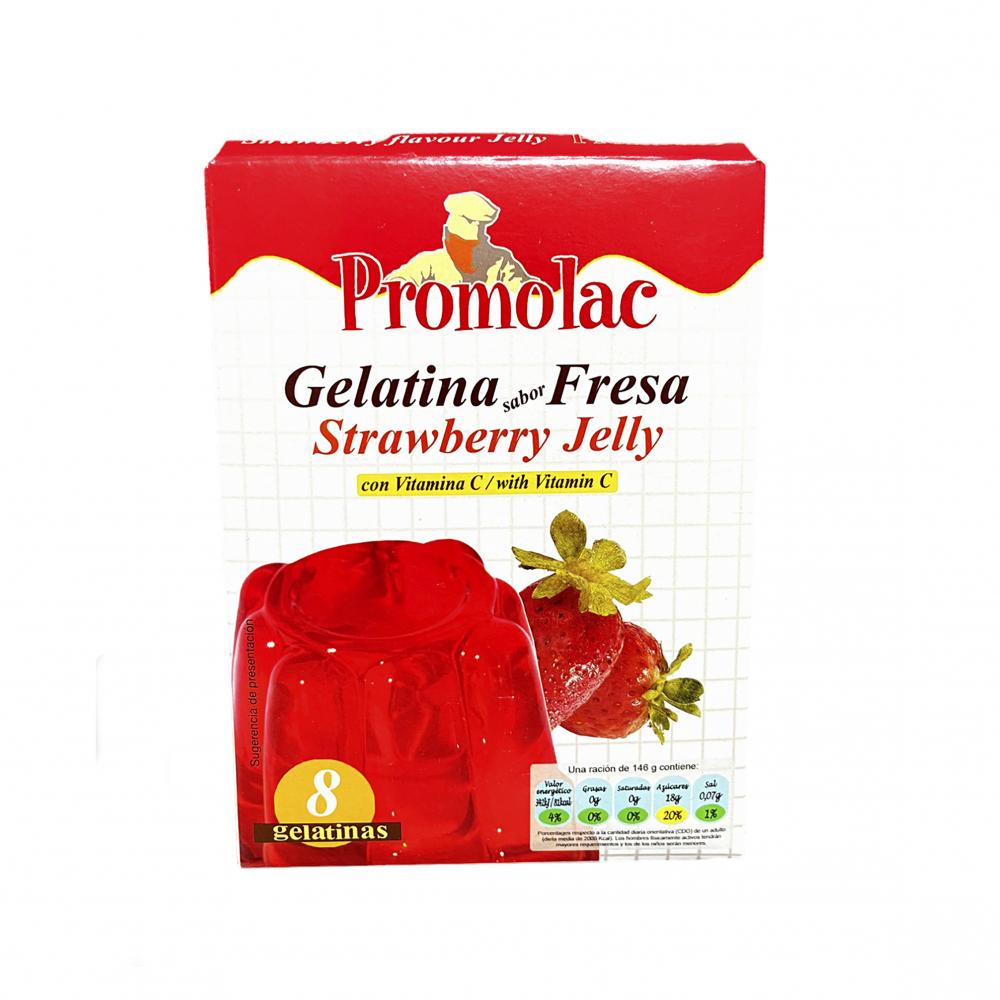 Gelatina de Fresa Promolac (170 g)