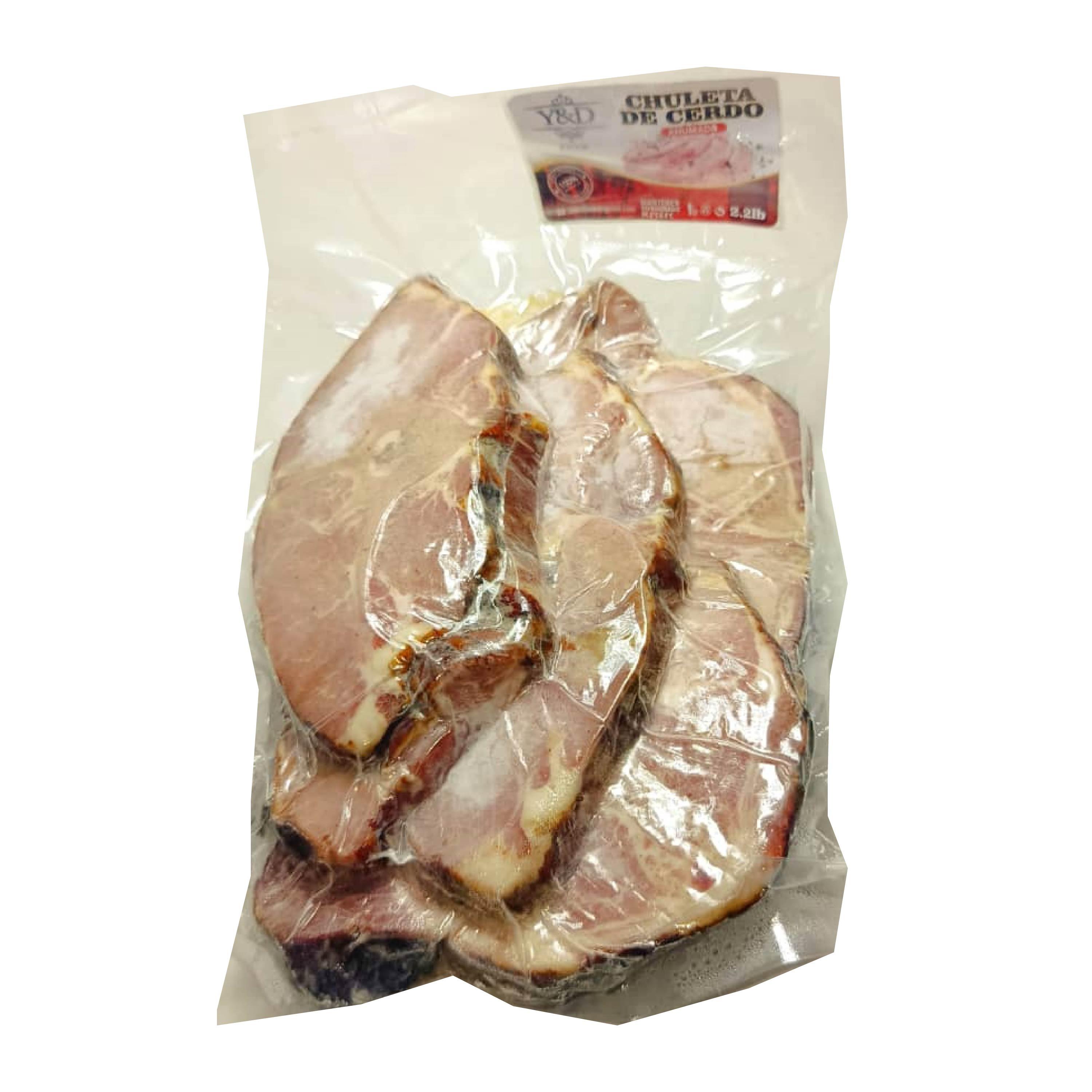 Chuleta de Cerdo Ahumada Y&D Ricos (2.2 lb)
