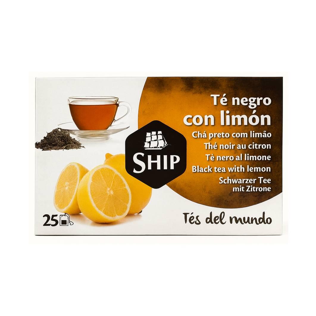 Infusión Te Negro con Limón Ship (25 sobres)