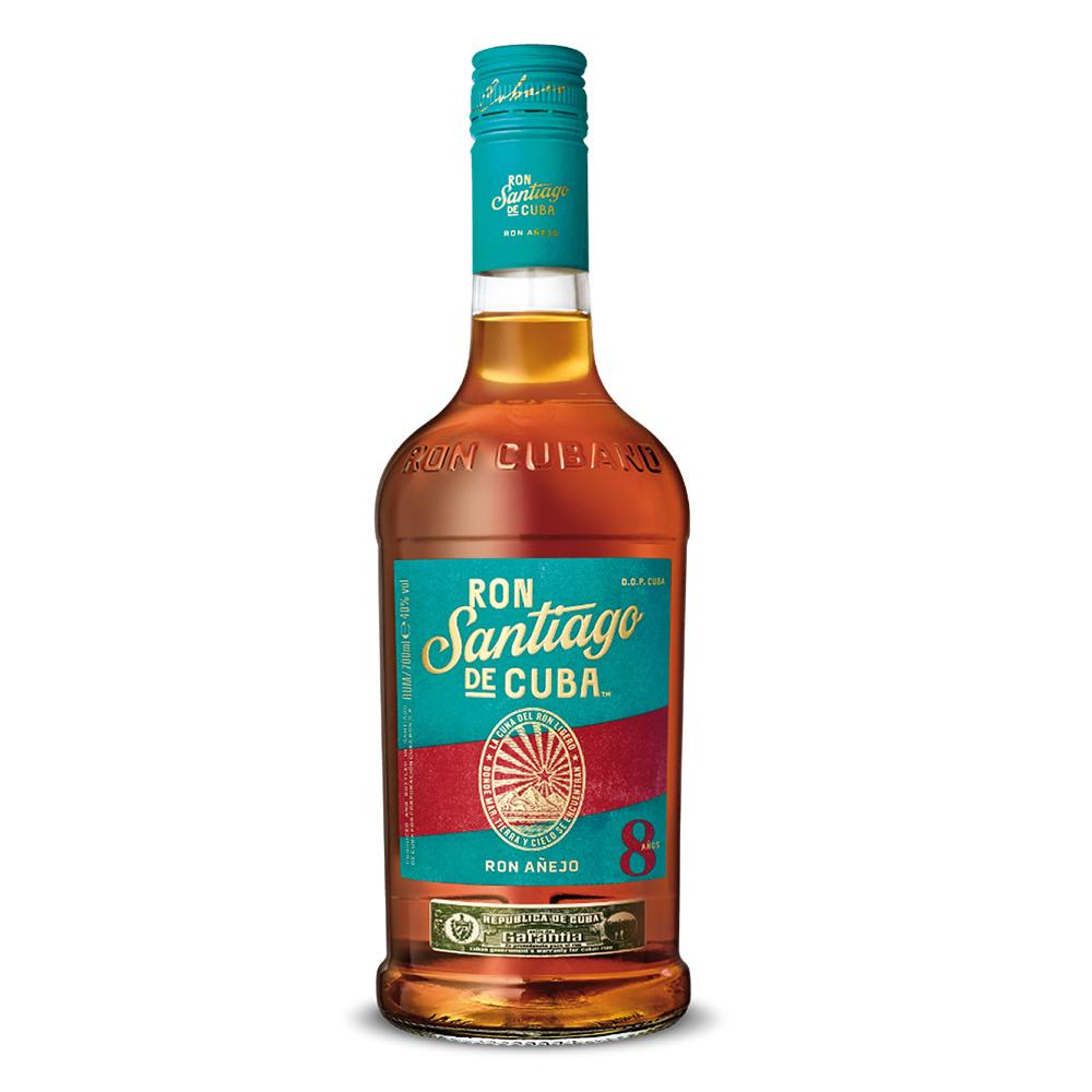 Ron Añejo 8 años Santiago de Cuba (700 ml)
