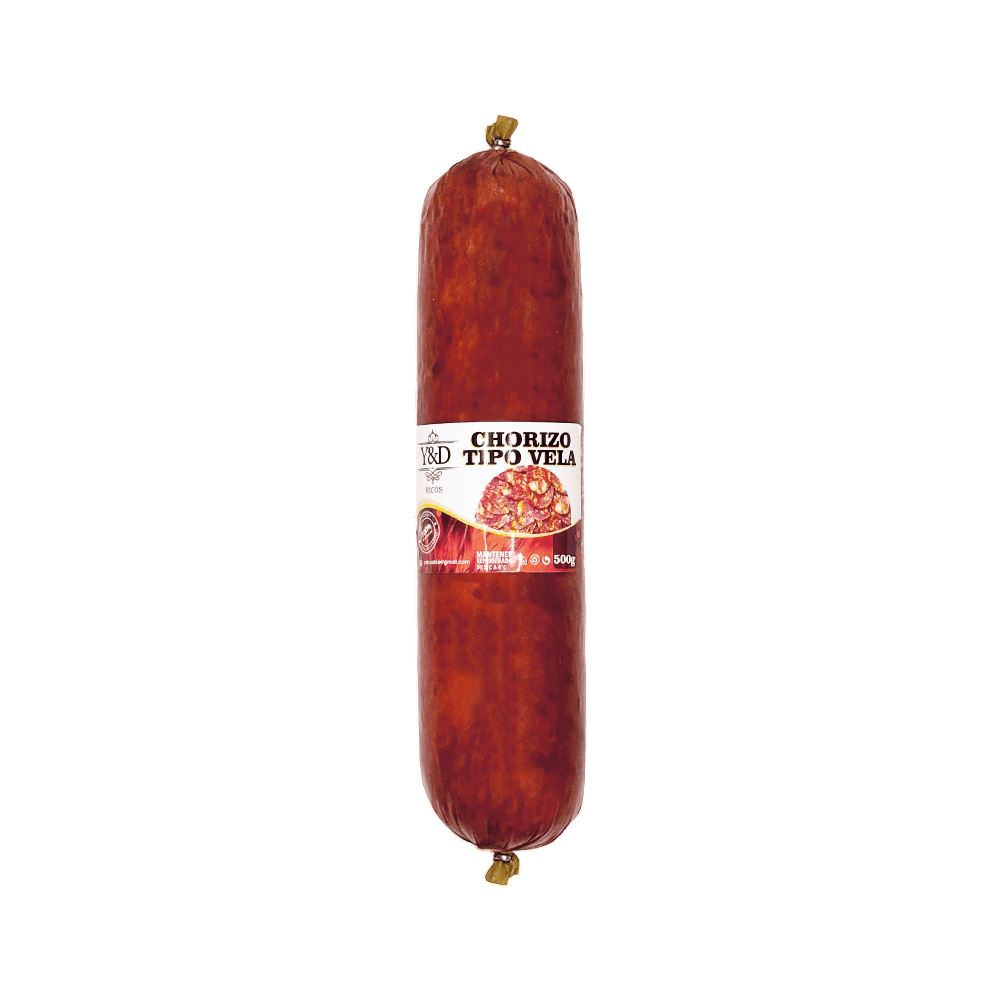 Chorizo Tipo Vela Y&D Ricos (500 g)