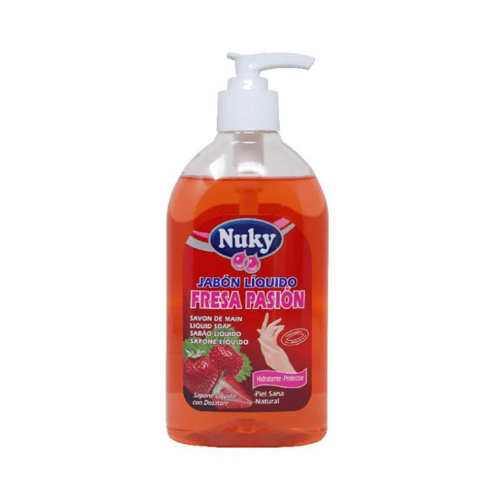 Jabón Líquido de Fresa Nuky (500ml)